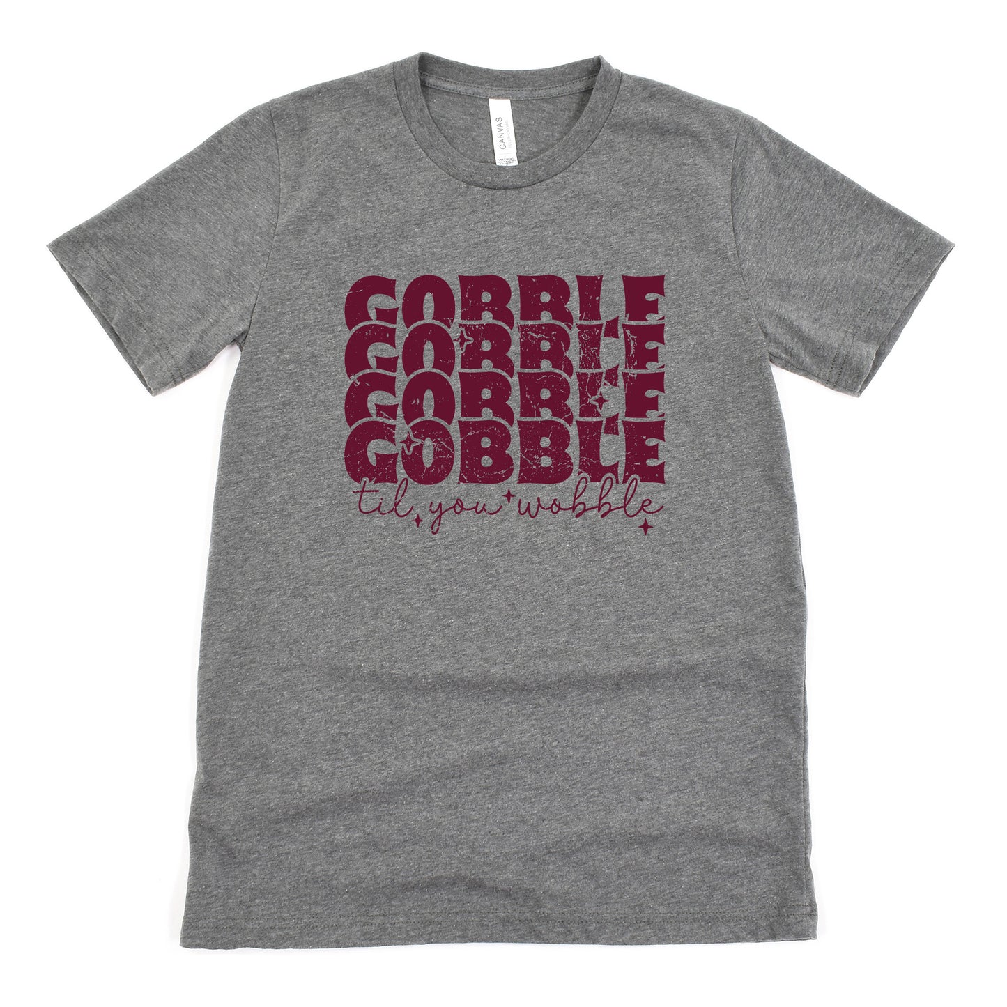 Funny Deep Heather Gobble Till You Wobble Shirt Sarcastic Thanksgiving Tee