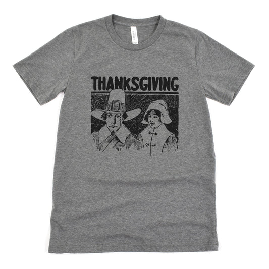 Funny Deep Heather Thanksgiving Pilgrim Shirt Sarcastic Thanksgiving Tee